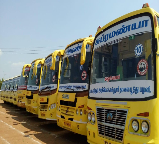 Bus Facility in Arts and science college